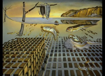 La désintégration de la persistance de la mémoire 2 Salvador Dali Peinture à l'huile